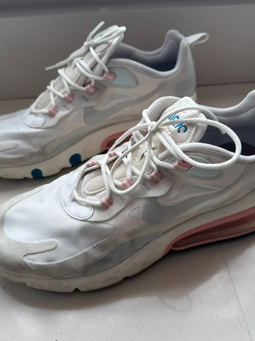 Nike Air Max 270 React American Modern Summit White A04971-100 Shoes‎ 11
